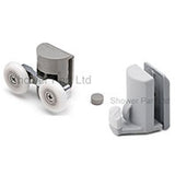 Set of 4 Shower Door Rollers/Runners/Hooks/Guides 22mm,23mm and 25mm Wheel Diameter L003-L082