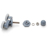 2 x Twin Shower Door Rollers/Runners/Wheels Spare parts 20mm, 22mm, 23mm or 25mm Diameter L006