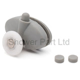 Set of 8 Butterfly Single Shower Door Rollers/Runners/ Wheels/Pulleys 23mm or 25mm Wheel Diameter L007