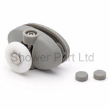 Set of 8 Butterfly Single Shower Door Rollers/Runners/ Wheels/Pulleys 23mm or 25mm Wheel Diameter L007