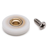 4 x Shower Door Rollers/Runners/ Spares/Guides/Wheels 22mm Wheel Diameter L011i
