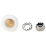 4 x Shower Door Rollers/Runners/Wheels 16mm Wheel Diameter L013