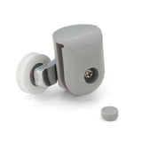 2 x Twin Top Shower Door Rollers/Runners/Wheels Grooved 22mm Wheel Diameter L016