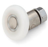 4 x Swivel Single Shower Door Rollers 20mm, 23mm, 25mm or 27mm Wheel Diameter L046