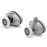 Set of 8 Single Shower Door Rollers /Runners /Wheels 23mm or 25mm Wheel Diameter L051