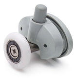 2 x Single Bottom Butterfly Shower Door Rollers/Runners/Wheels 23mm or 25mm Wheel Diameter L051