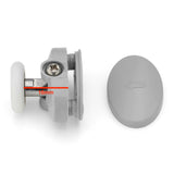 2 x Single Top Butterfly Shower Door Rollers/Runners/Wheels 23mm or 25mm Wheel Diameter L051