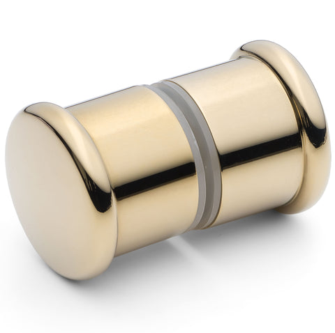 WHOLESALE JOB LOT - 120 x  Shower Door Handle/Knob Gold Effect Zinc Alloy High Quality L053