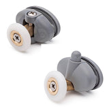Set of 2  L056-1 Single Shower Door Rollers/Runners /Wheels 23mm Wheel Diameter(1 x Top and 1 x Bottom rollers)