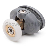 Set of 2 Single Shower Door Rollers/Runners /Wheels 23mm Wheel Diameter L056-1
