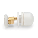 4 x Shower Rollers/Runners /Wheels /Pulleys Offset Pole 19mm, 23mm, 25mm or 27mm Wheel Diameter L060