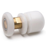 4 x Shower Rollers/Runners /Wheels /Pulleys Offset Pole 19mm, 23mm, 25mm or 27mm Wheel Diameter L060