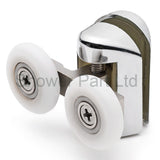 Set of 4 Shower Door RollersRunners/Spares 23mm or 25mm Wheel Diameter Single + Double L061-L069