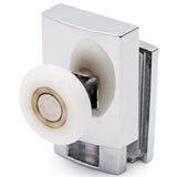2 x Single Bottom Zinc Alloy Shower Door Rollers /Runners/Wheels 23mm or 25mm Wheel Diameter L070