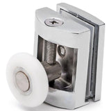 2 x Single Top Zinc Alloy Shower Door Rollers /Runners/Wheels 23mm or 25mm Wheel Diameter L070