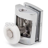 2 x Single Top Zinc Alloy Shower Door Rollers /Runners/Wheels 23mm or 25mm Wheel Diameter L070