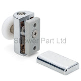 2 x Single Shower Door Top Rollers/Runners/Wheels 23mm or 25mm Wheel Diameter Replacements L073