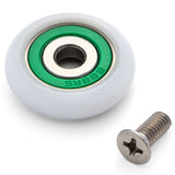4 x Shower Door Rollers/Runners/Spares 23mm or 25mm Wheels Diameter L077-1i