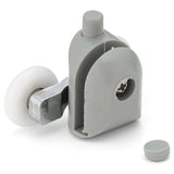 2 x Double Bottom Shower Door Rollers/Runners/Wheels 23mm or 25mm Wheel Diameter L082