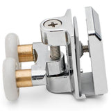 2 x Twin Top Zinc Alloy Shower Door Rollers/Runners/Spares 20mm Wheel Diameter L090