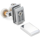 2 x Twin Top Zinc Alloy Shower Door Rollers/Runners/Spares 20mm Wheel Diameter L090