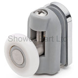 2 x L094 Single Top Shower Door Rollers/Runners/Wheels 19mm, 23mm, 25mm or 27mm Wheel Diameter