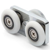 2 x Twin Shower Door Rollers/Runners/ Guide/Replacement 25mm wheels diameter L106