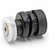 4 x Shower Door Rollers /Roller/ Wheels / Runners Small 19mm Wheel Diameter L2K