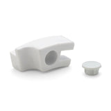 Set of 2 x Shower/Bathroom Door Plastic Glass Feet Foot Left and Right L026