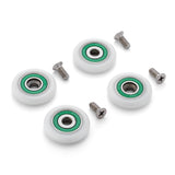4 x Shower Door Rollers/Runners/Spares 23mm or 25mm Wheels Diameter L077-1i