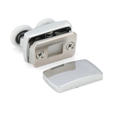 1 x Twin Bottom Zinc Alloy Shower Door Roller/Runners 23mm wheel diameter LUX2