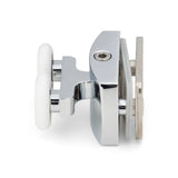 1 x Twin Top Zinc Alloy Shower Door Roller/Runners 23mm wheel diameter LUX2