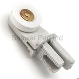2 x Single Shower Roller/Runner 19mm Wheel Diameter Left and Right LUX8