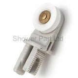 2 x Single Shower Roller/Runner 19mm Wheel Diameter Left and Right LUX8