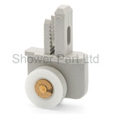 2 x Single Shower Roller/Runner 19mm Wheel Diameter Left and Right LUX13