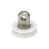 4 x Sliding Shower Door Rollers/Runners/Wheels V Grooved 19mm Wheel Diameter LW020