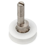 4 x Sliding Shower Door Rollers/Runners/Wheels V Grooved 19mm Wheel Diameter LW021