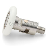 4 x Sliding Shower Door Rollers/Runners/Wheels 19mm, 23mm, 25mm or 27mm Wheel Diameter  LW029