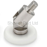 4 x Sliding Shower Door Rollers/Runners/Wheels 19mm, 23mm, 25mm or 27mm Wheel Diameter  LW029