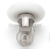 4 x Sliding Shower Door Rollers/Runners/Wheels 19mm, 23mm, 25mm or 27mm Wheel Diameter  LW029