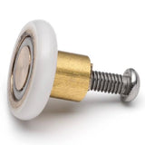 4 x Spare Shower Door Rollers / Runners / Guides/ Wheels 19mm Wheel Diameter LW030