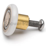 4 x Spare Shower Door Rollers / Runners / Guides/ Wheels 19mm Wheel Diameter LW030