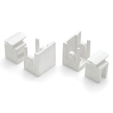 Set of 2 Shower Door Guides/Rollers/Runners MS10