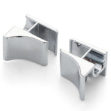 Set Of 2 Manhattan Left And Right Hinge/Clip/Cap/ Spares Bath Screen Seal MS5