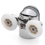 2 x Double Top Shower Door Rollers/Runners/Wheels 23mm  Wheel Diameter RU2