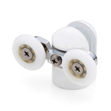 2 x Double Top Shower Door Rollers/Runners/Wheels 23mm  Wheel Diameter RU2