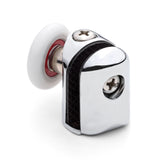 1 x Chromeplated Top Single Shower Rollers /Runners/Wheels 25mm Wheel Diameter SD2