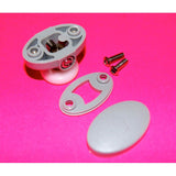 2 x Single Top Butterfly Shower Door Rollers/Runners/Wheels 23mm or 25mm Wheel Diameter L051