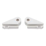 Set of 2 Shower Door Guides White or Grey SP9