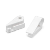 Set of 2 Shower Door Guides White or Grey SP9